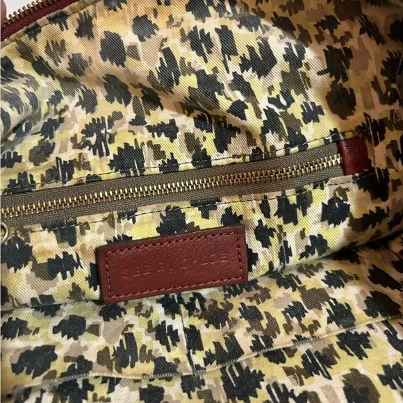 See by chloe Elegant burgundyLeather Tote Bag